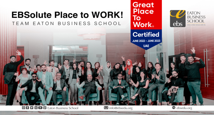 Eaton Business School Adds another Feather to its Illustrious Cap
