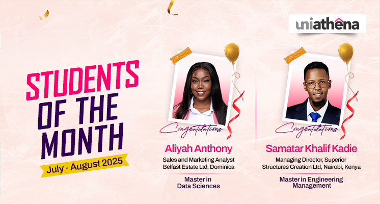 UniAthena Students of the Month – July & August 2025 