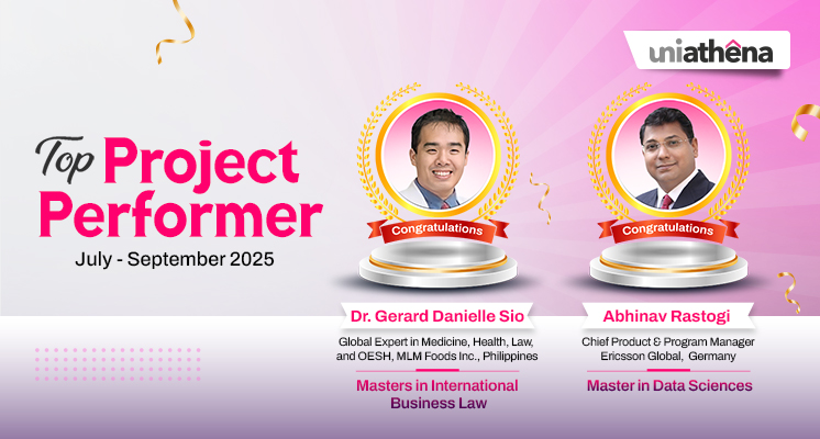 Celebrating Excellence UniAthena’s Top Project Performers (July–September 2025)