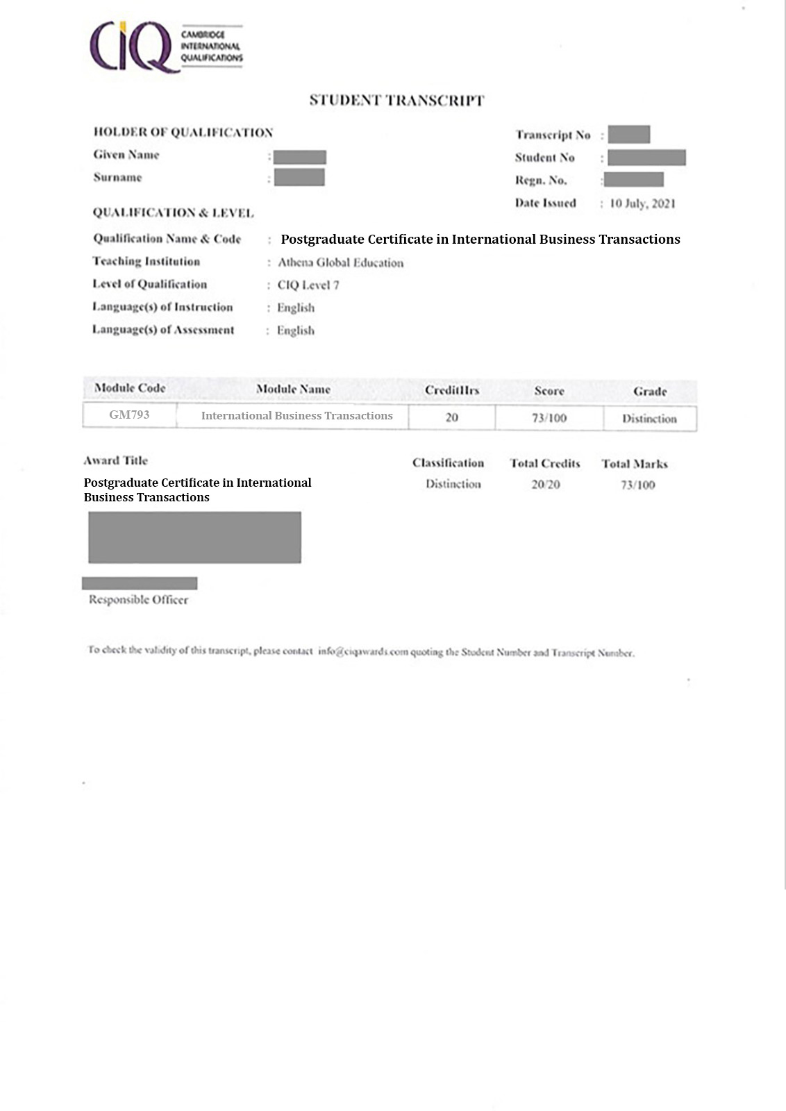 First slide